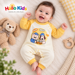 Hallo Kids Premium Long-Sleeve Romper Set
