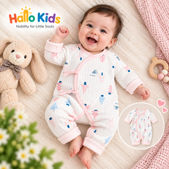 Hallo Kids Premium Long-Sleeve Romper Set