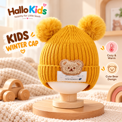 Kids Winter Cap | Free Size (1–12 Years)
