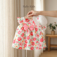 Hallo Kids Floral Princess Frock