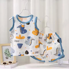 Sleeveless Baby Cotton Dress
