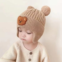 Kids Winter Knitted Warm Cap
