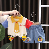Premium Baby Boys Polo-Shirt & Shorts Set