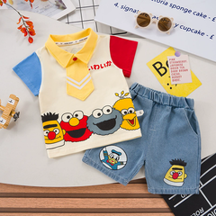 Premium Baby Boys Polo-Shirt & Shorts Set