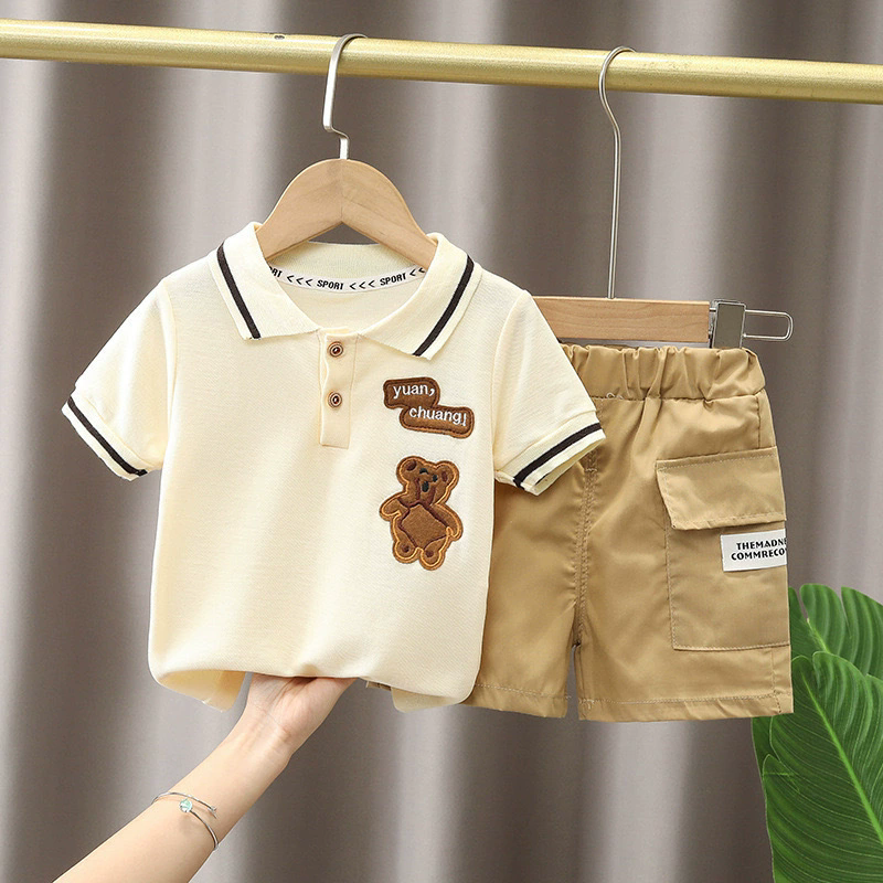 Premium Boys Polo -Shirt & Shorts Set