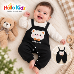Hallo Kids Premium Long-Sleeve Romper Set