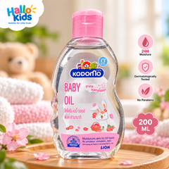 KODOMO Baby Oil – Pink Hanabaki