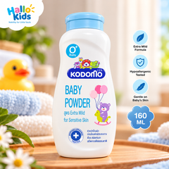 KODOMO Baby Powder – Extra Mild