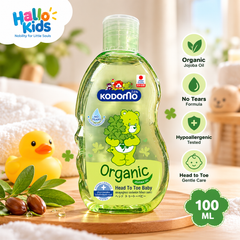 KODOMO Organic Hair & Body Wash || 100 ML
