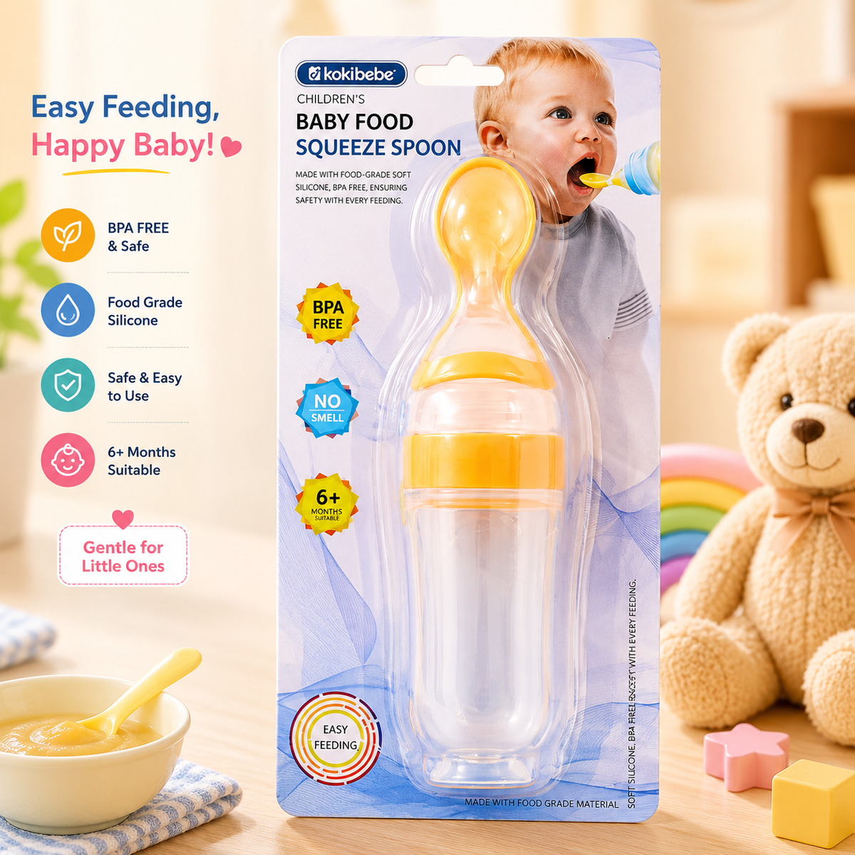 Baby Food Squeeze Spoon