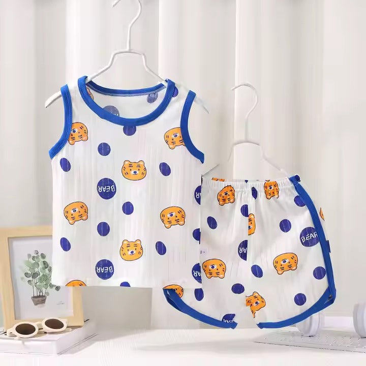 Sleeveless Baby Cotton Dress