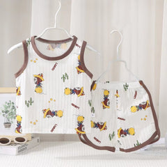 Sleeveless Baby Cotton Dress