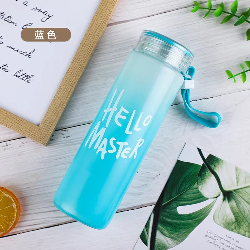Glass Water Bottle - 400ml