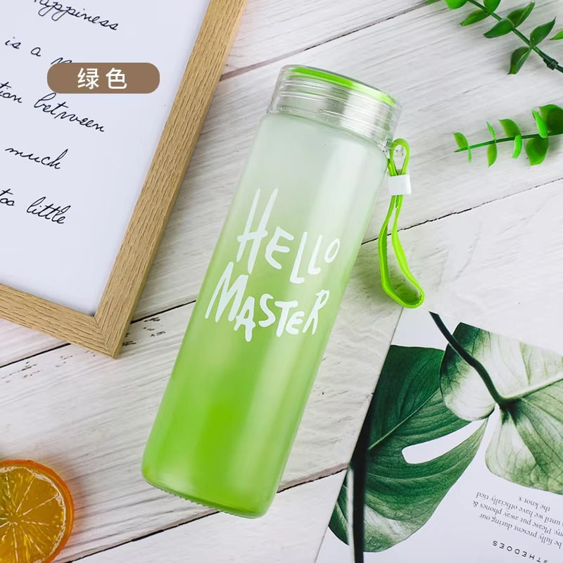Glass Water Bottle - 400ml