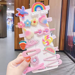 Baby Girls Premium Hair Clips Set