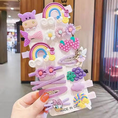 Baby Girls Premium Hair Clips Set