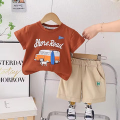 Premium Baby Boys T-Shirt & Shorts Set