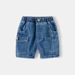 Hallo Kids Premium Denim Short Pant